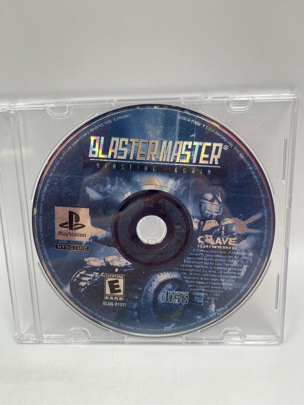 Blaster Master: Blasting Again (Sony Playstation 1, PS1) Authentic, disc only